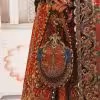 CoutureCraze red bridal lehenga with heavy gold embroidery, designer blouse, and embroidered dupatta