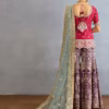 Festive Pink Kurta Sharara Ethnic Wear