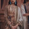 multicolor pakiza kalidar set with dupatta designer ethnic outfit